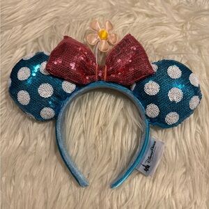 Authentic Disney Minnie Mouse Sequin Ears Headband